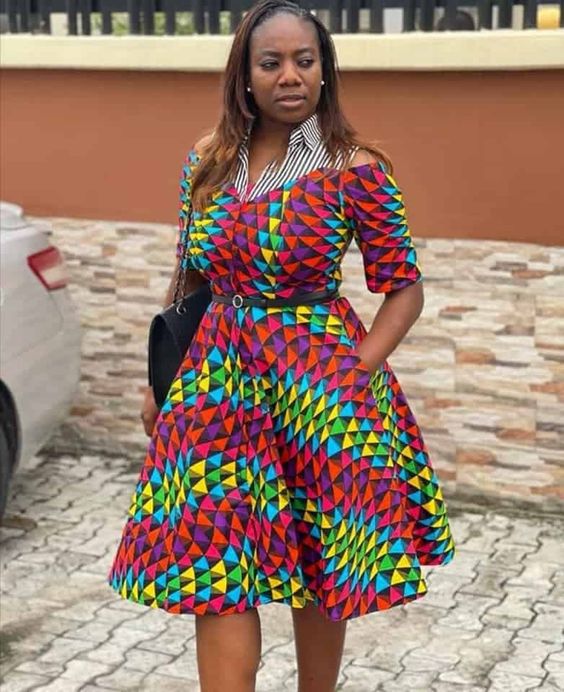 Stunning African Short Dress Designs For Women 2023 - Reny styles