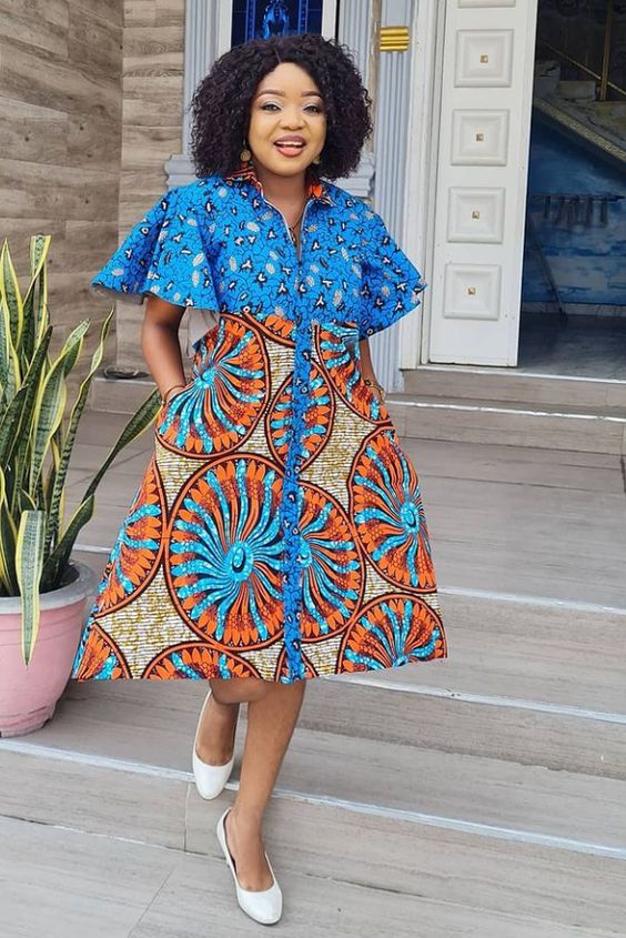 Stunning African Short Dress Designs For Women 2023 - Reny styles