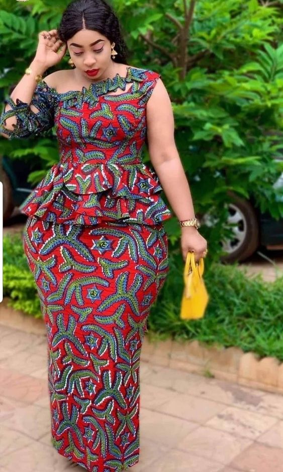 Ankara styles on sale for curvy ladies