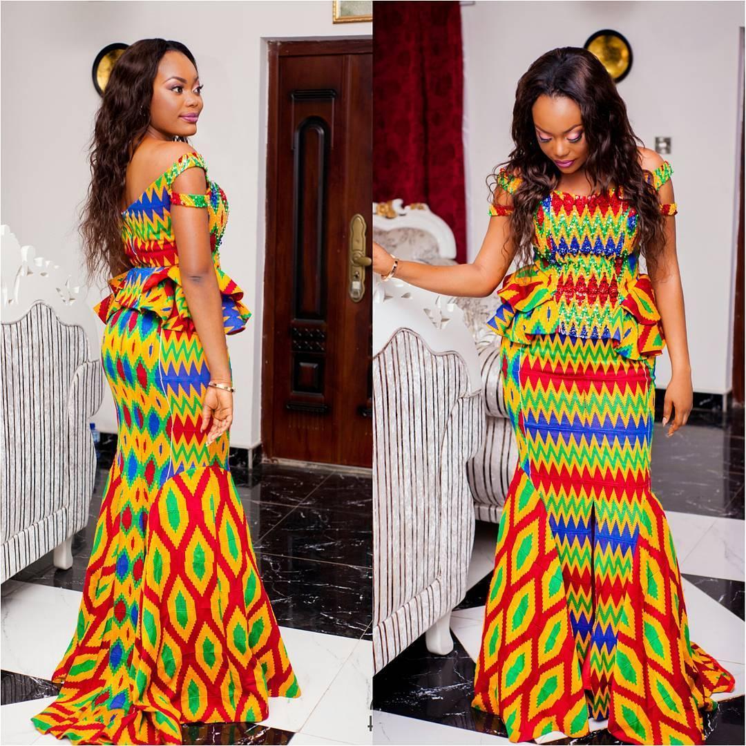 Ghanaian kente styles 2023 Reny styles