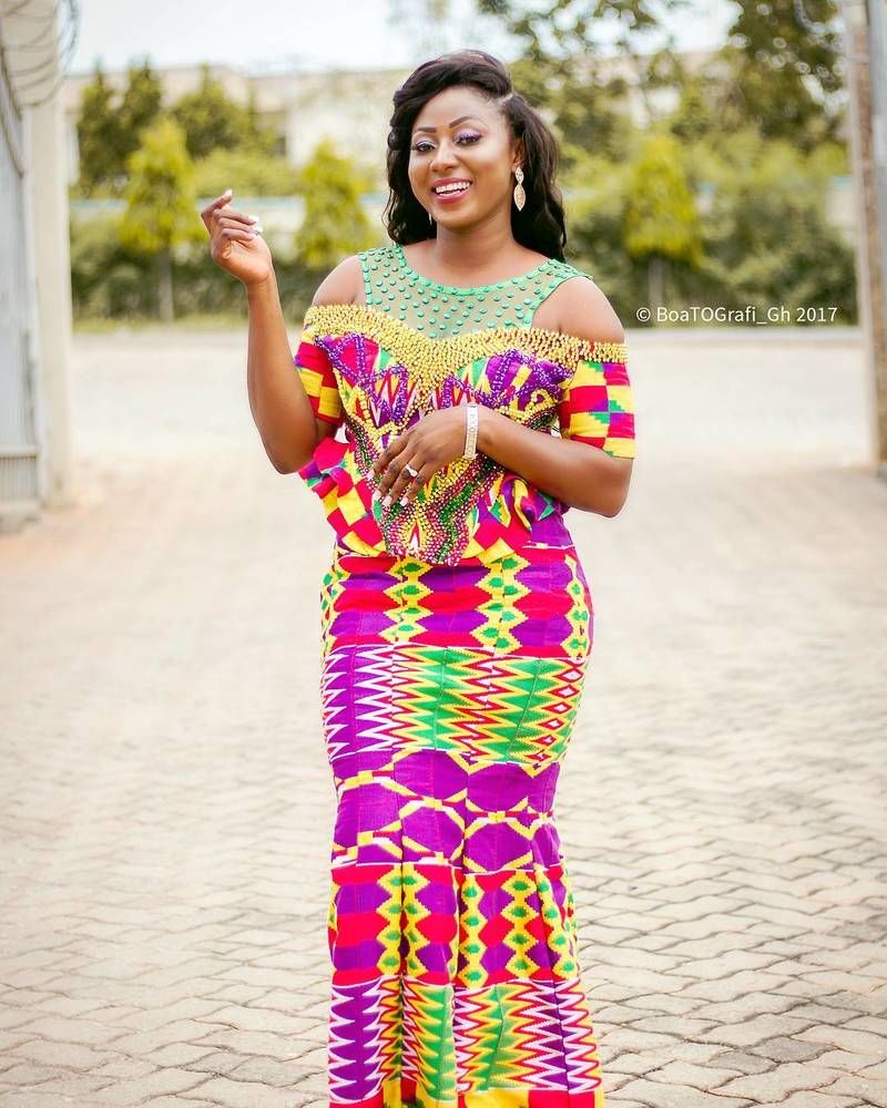 Modele discount pagne kente