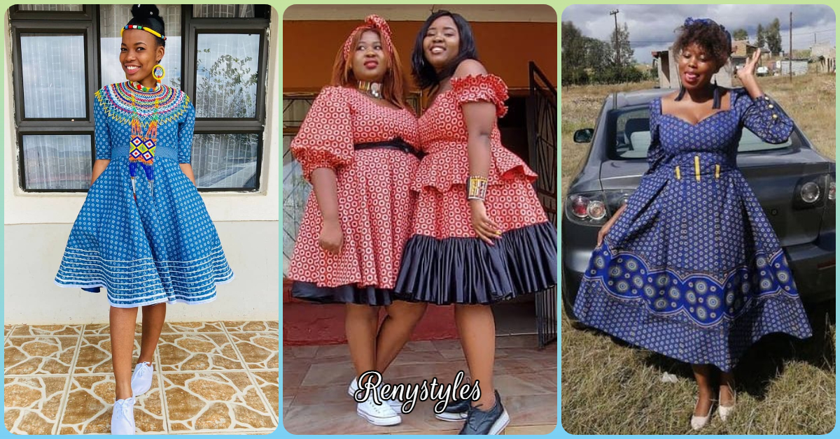 Good quality Shweshwe styles for ladies 2023 - Reny styles