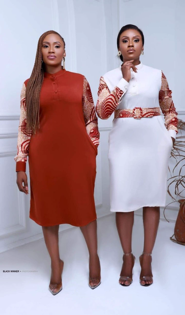Top Corporate gowns outfits for matured ladies to rock this week 2022 19