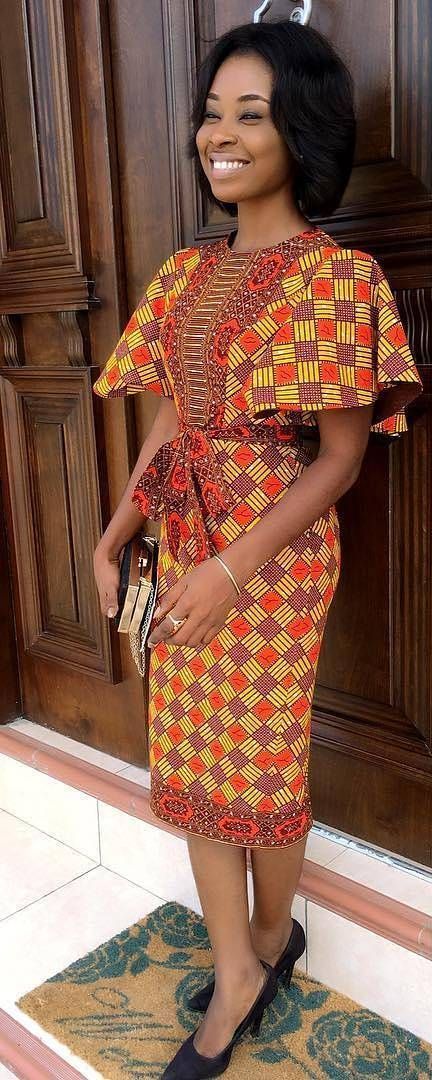 Stylish Robe Ankara Styles for ladies Fashionworlds