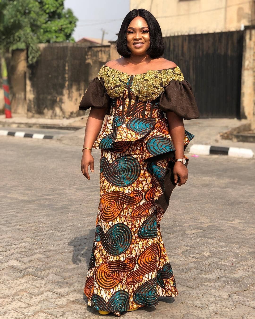 Trendy Robe Ankara Gown 2022 - Reny styles