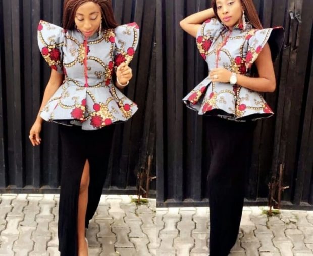 Classy ankara best sale peplum tops