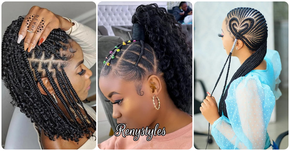 African Braided Hairstyles Inspirations 2022 - Examples & Hairstyle Ideas -  Reny styles