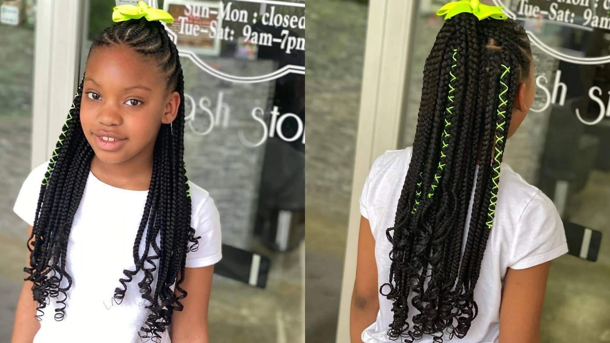 Pin on Kids braided hairstyles