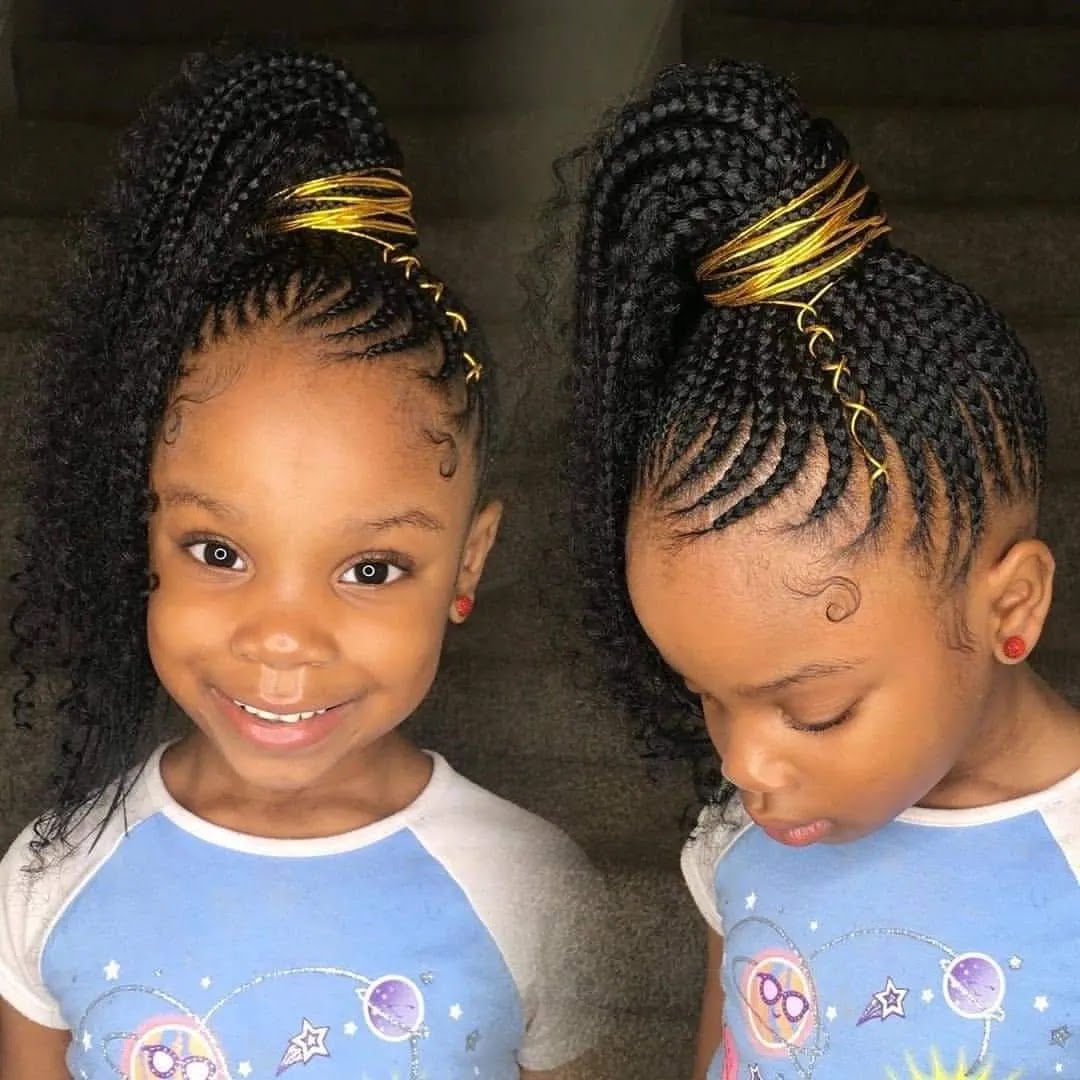 2022 Hairstyles For African Kids And Hairstyles For Little Girl10 