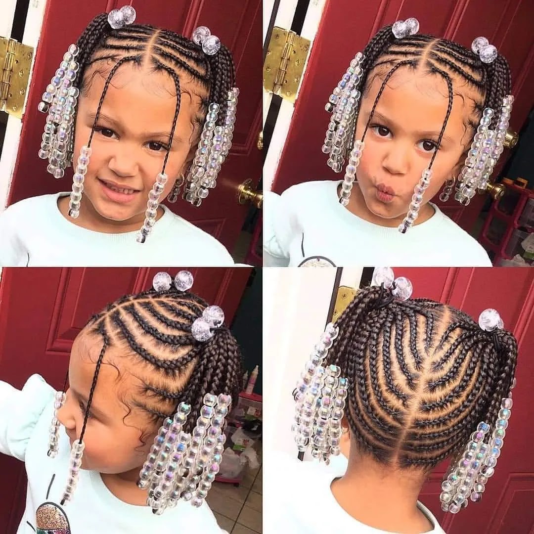 2022 Hairstyles For African Kids and Hairstyles For Little Girl15