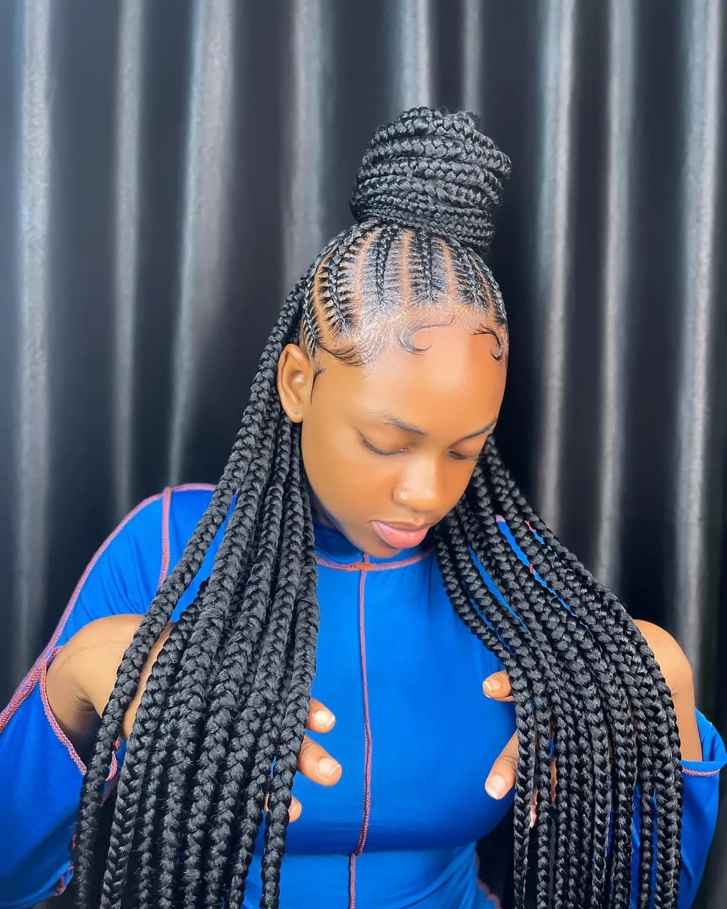 Fabulous African Braids And Trendy Owambe Hairstyles Reny Styles 1324