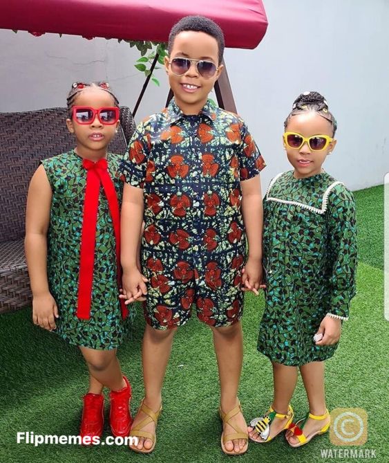 Beautiful Ankara Gowns Styles For Kids for Boy and Girls 2023 13