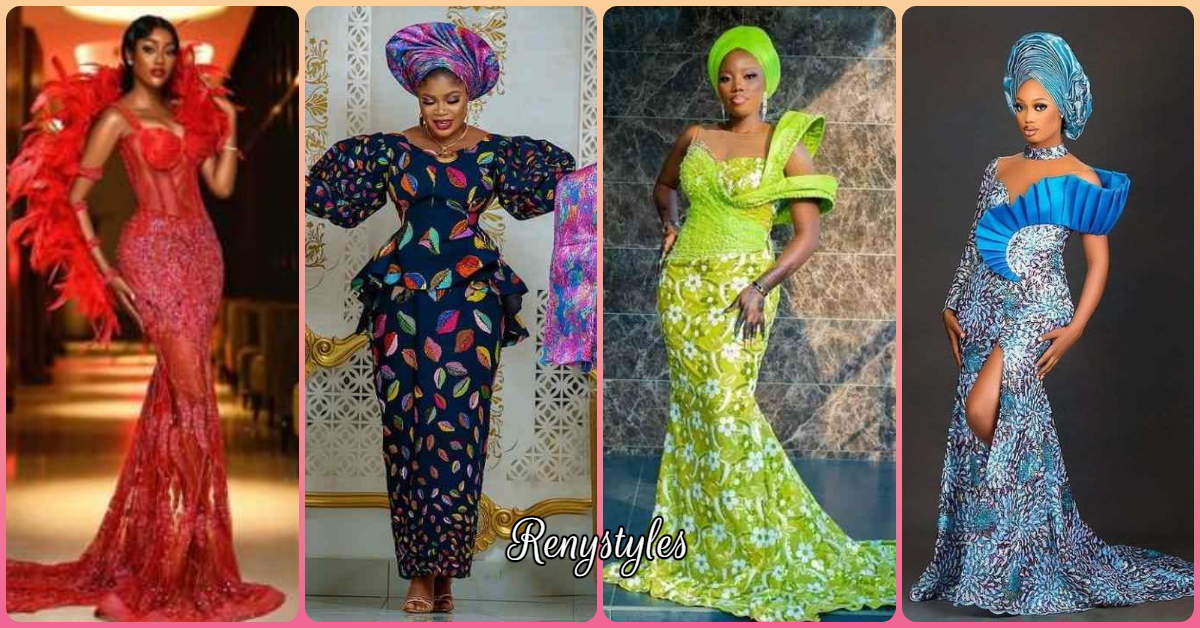 Christmas Party Aso Ebi Dress Styles for 2023 Reny styles