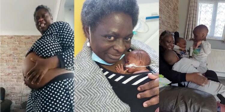 54 Year Old Woman Becomes Mother To Triplets After Waiting For 21 Years Video Reny Styles