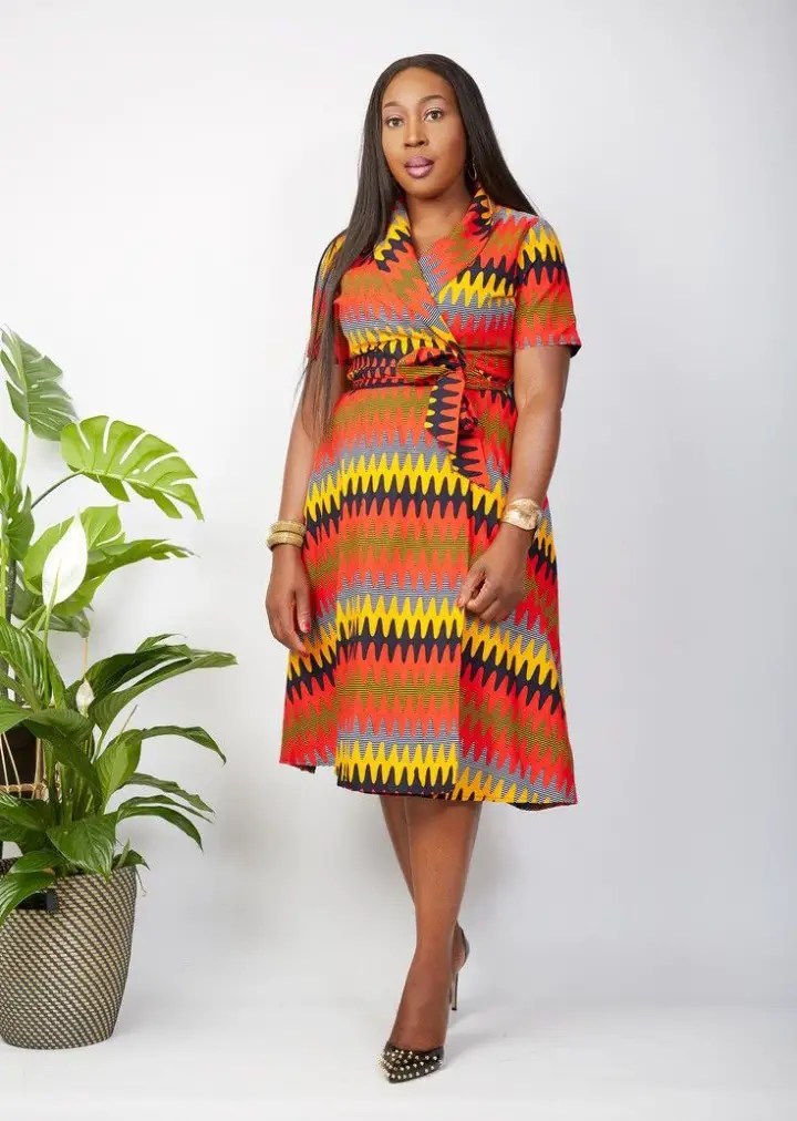 Simple and Cute Ankara Short Gown Styles 2023 - Reny styles