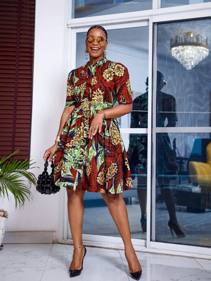 Latest Nigerian & English Short Gown Styles for Wedding Guests (2022) -  NaijaGlamWedding