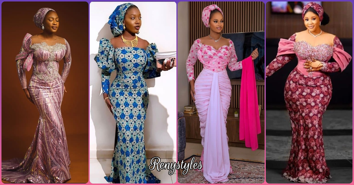 23 Latest Nigerian Lace Styles And Designs That Will Make You The Star Of  Any Event • Exquisite Magazine - Fashion, Beauty And Lifestyle