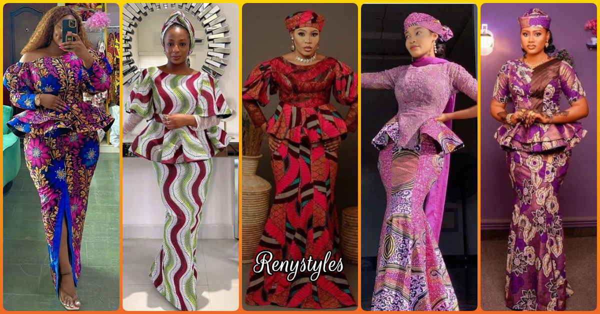 Stunning Ankara skirt and blouse styles for all occasions 2023 - Reny ...