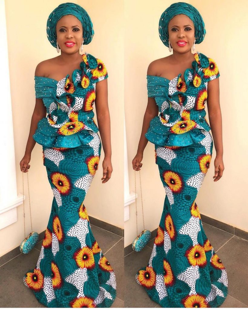 Best Ankara Long Gown Pictures 2023 2024 5