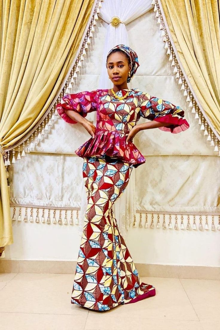 Unique And Top Ankara Blouse & Skirt Styles - Reny styles