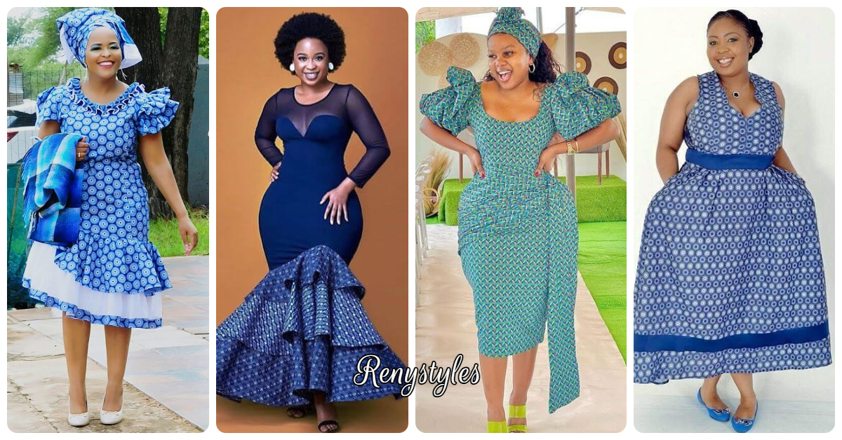 Latest Shweshwe Styles In Vogue For Ladies